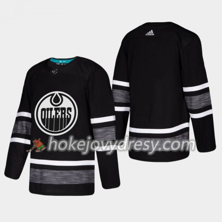 Pánské Hokejový Dres Edmonton Oilers Blank Černá 2019 NHL All-Star Adidas Authentic